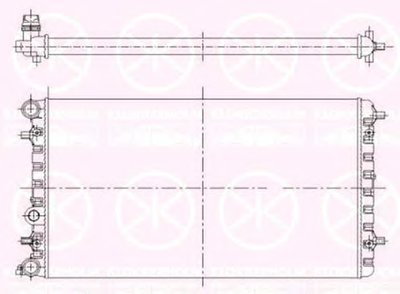 Радиатор, охлаждение двигателя KLOKKERHOLM купить