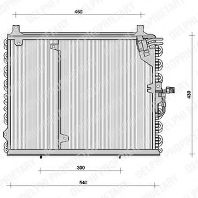 Конденсатор, кондиционер DELPHI купить