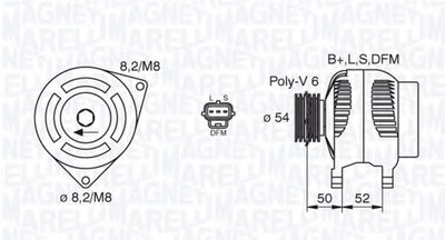 Генератор MAGNETI MARELLI купить