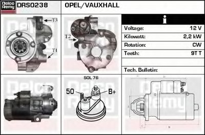 Стартер Remanufactured REMY (Light Duty) DELCO REMY купить