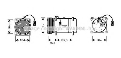 Компрессор, кондиционер AVA QUALITY COOLING купить