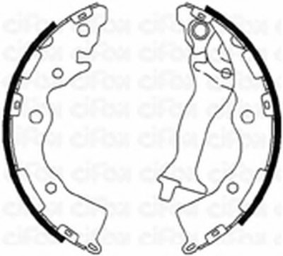 Комплект тормозных колодок CIFAM купить