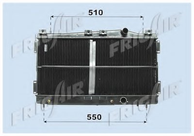 Радиатор, охлаждение двигателя FRIGAIR купить