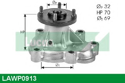 Водяной насос LUCAS ENGINE DRIVE купить