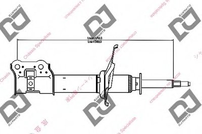 Амортизатор DJ PARTS купить