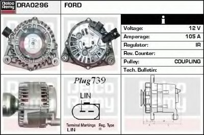 Генератор Remanufactured REMY (Light Duty) DELCO REMY купить