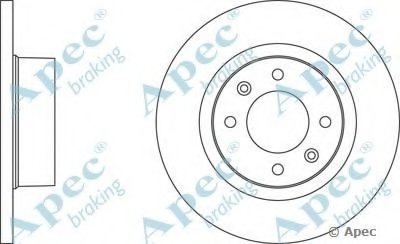 Тормозной диск APEC braking купить