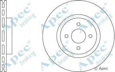 Тормозной диск APEC braking купить