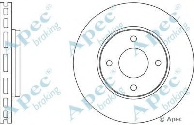 Тормозной диск APEC braking купить