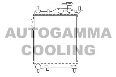 Радиатор, охлаждение двигателя AUTOGAMMA купить