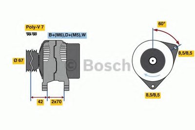 Генератор BOSCH купить