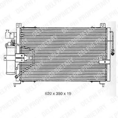Конденсатор, кондиционер DELPHI купить