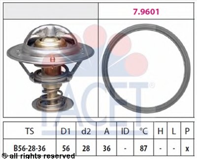 Термостат, охлаждающая жидкость FACET купить