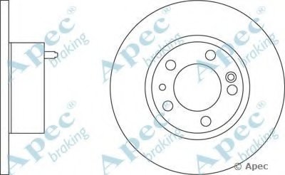 Тормозной диск APEC braking купить