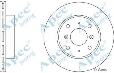 Тормозной диск APEC braking купить