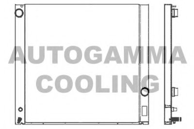 Радиатор, охлаждение двигателя AUTOGAMMA купить