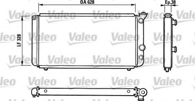 Радиатор, охлаждение двигателя VALEO купить