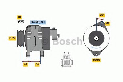 Генератор BOSCH купить