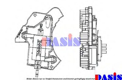 Блок управления, отопление / вентиляция AKS DASIS