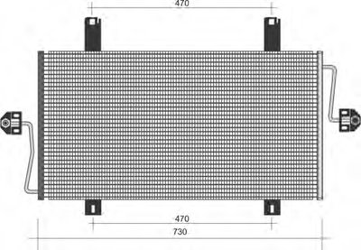 Конденсатор, кондиционер MAGNETI MARELLI купить