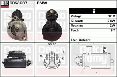 Стартер Remanufactured REMY (Light Duty) DELCO REMY купить