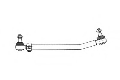 Продольная рулевая тяга