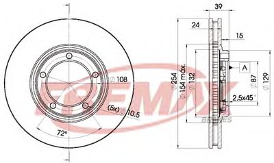 Тормозной диск Premium Carbon + FREMAX купить