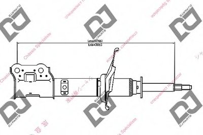 Амортизатор DJ PARTS купить