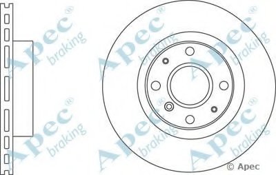 Тормозной диск APEC braking купить