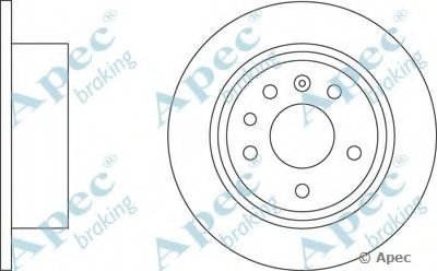 Тормозной диск APEC braking купить