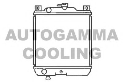 Радиатор, охлаждение двигателя AUTOGAMMA купить