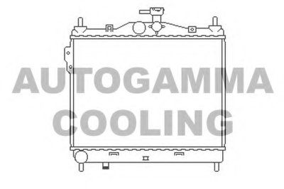 Радиатор, охлаждение двигателя AUTOGAMMA купить