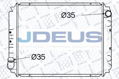 Радиатор, охлаждение двигателя JDEUS купить