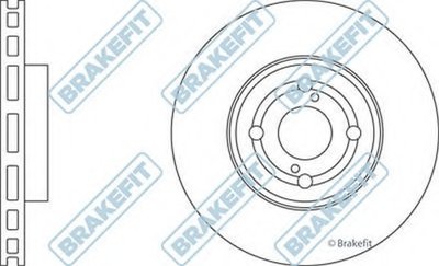 Тормозной диск Brake Fit APEC braking купить