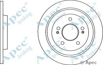 Тормозной диск APEC braking купить