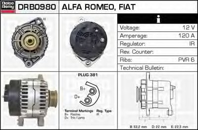 Генератор Remanufactured REMY (Light Duty) DELCO REMY купить