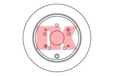 Тормозной диск NK купить