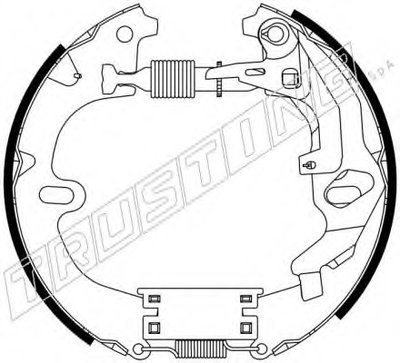 Комплект тормозных колодок FAST KIT TRUSTING купить