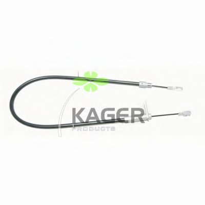 Трос, стояночная тормозная система KAGER