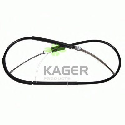 Трос, стояночная тормозная система KAGER