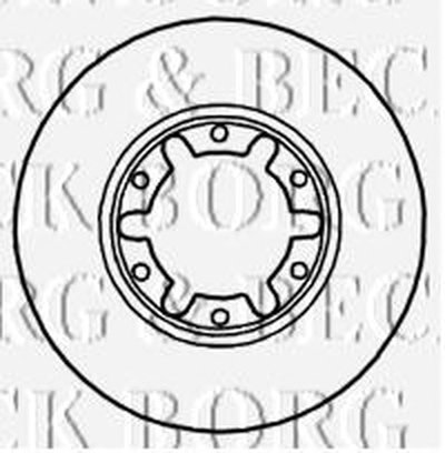 Тормозной диск BORG & BECK купить