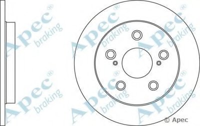 Тормозной диск APEC braking купить