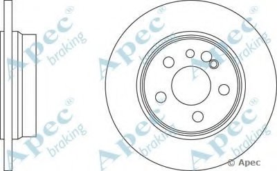 Тормозной диск APEC braking купить