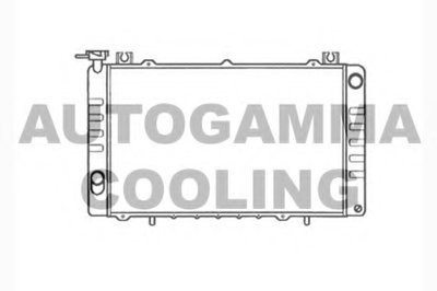 Радиатор, охлаждение двигателя AUTOGAMMA купить