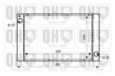 Радиатор, охлаждение двигателя QUINTON HAZELL купить