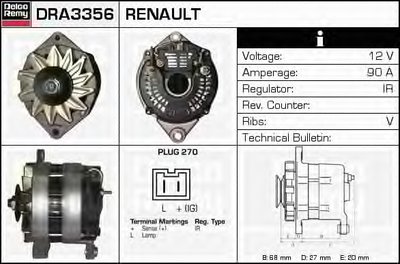 Генератор Remanufactured REMY (Light Duty) DELCO REMY купить