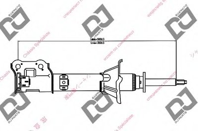 Амортизатор DJ PARTS купить