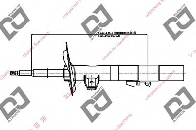 Амортизатор DJ PARTS купить