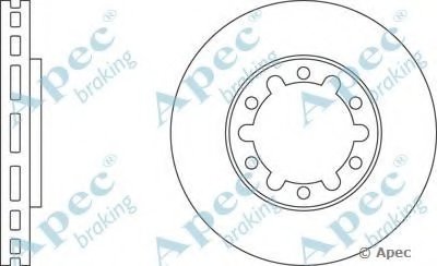 Тормозной диск APEC braking купить