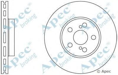 Тормозной диск APEC braking купить